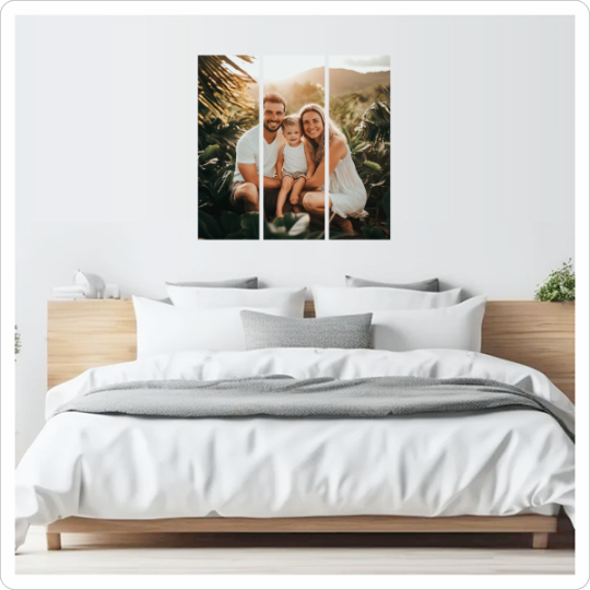 Fotoobraz 3-dílný 90 x 90 cm