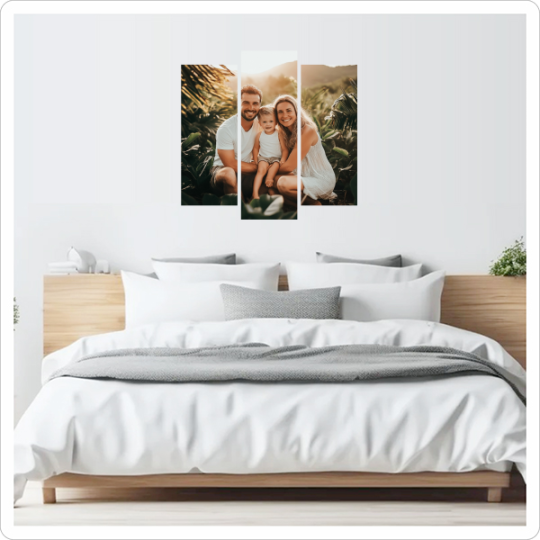 Fotoobraz 3-dílný 90 x 90 cm